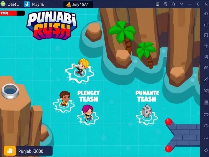 Punjabi Ocean Rush Gameplay Mechanics
